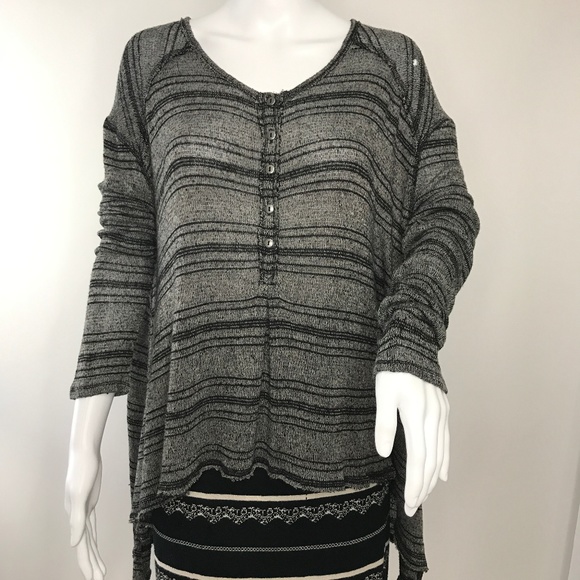 Free People Tops - We the Free Free People Raw Hem Long Sleeve T